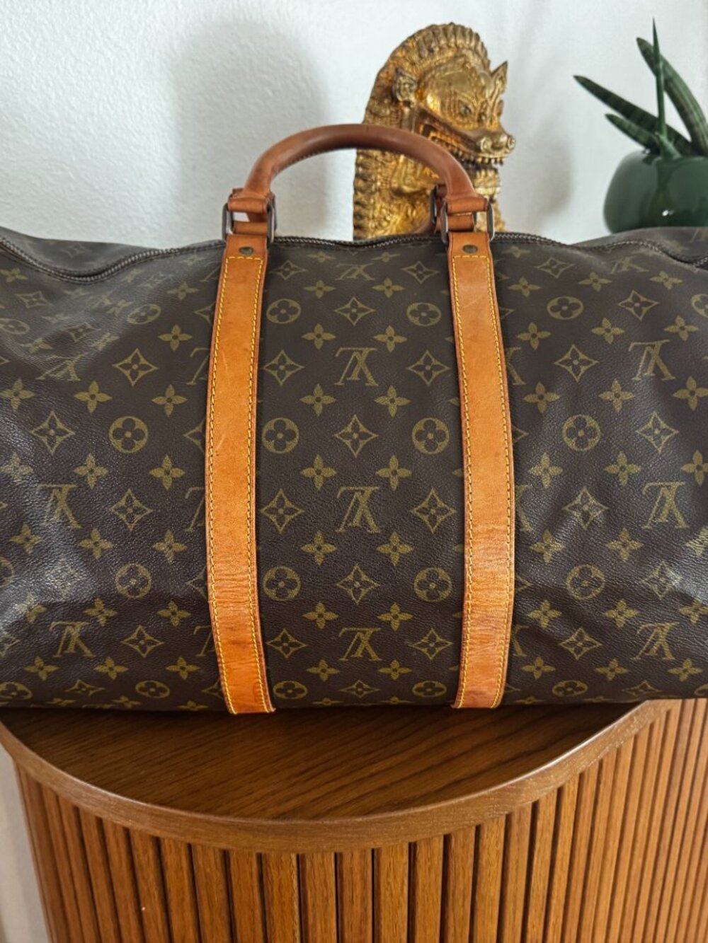 Louis Vuitton Monogram Keepall 50 Travel Duffel – Brown (c. 1978–1985) - Picture 8 of 14